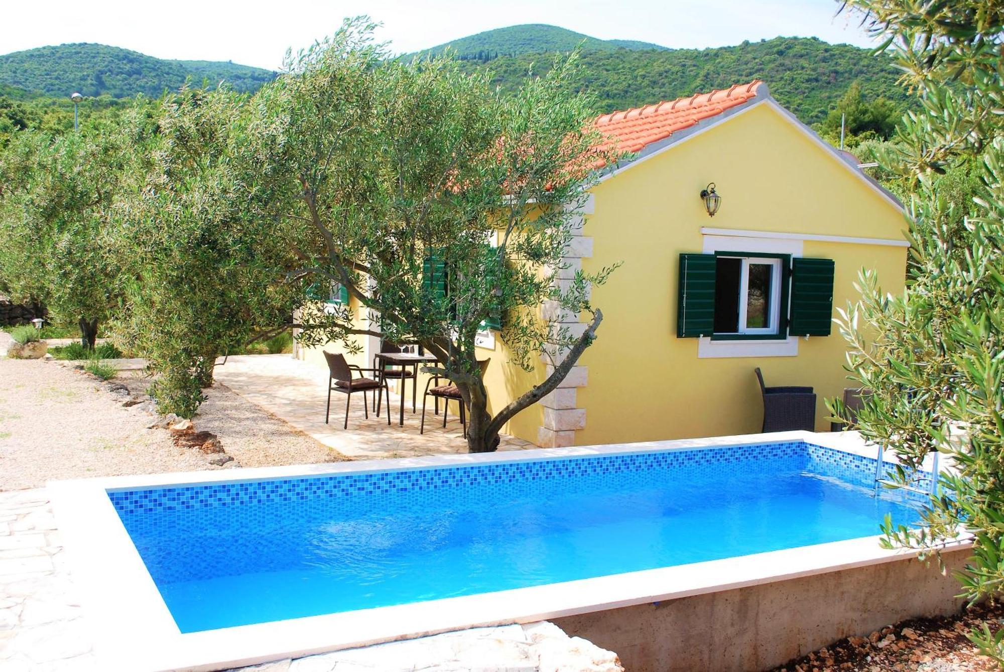 Račišće Vineyard House & Olive Grove Houseヴィラ エクステリア 写真