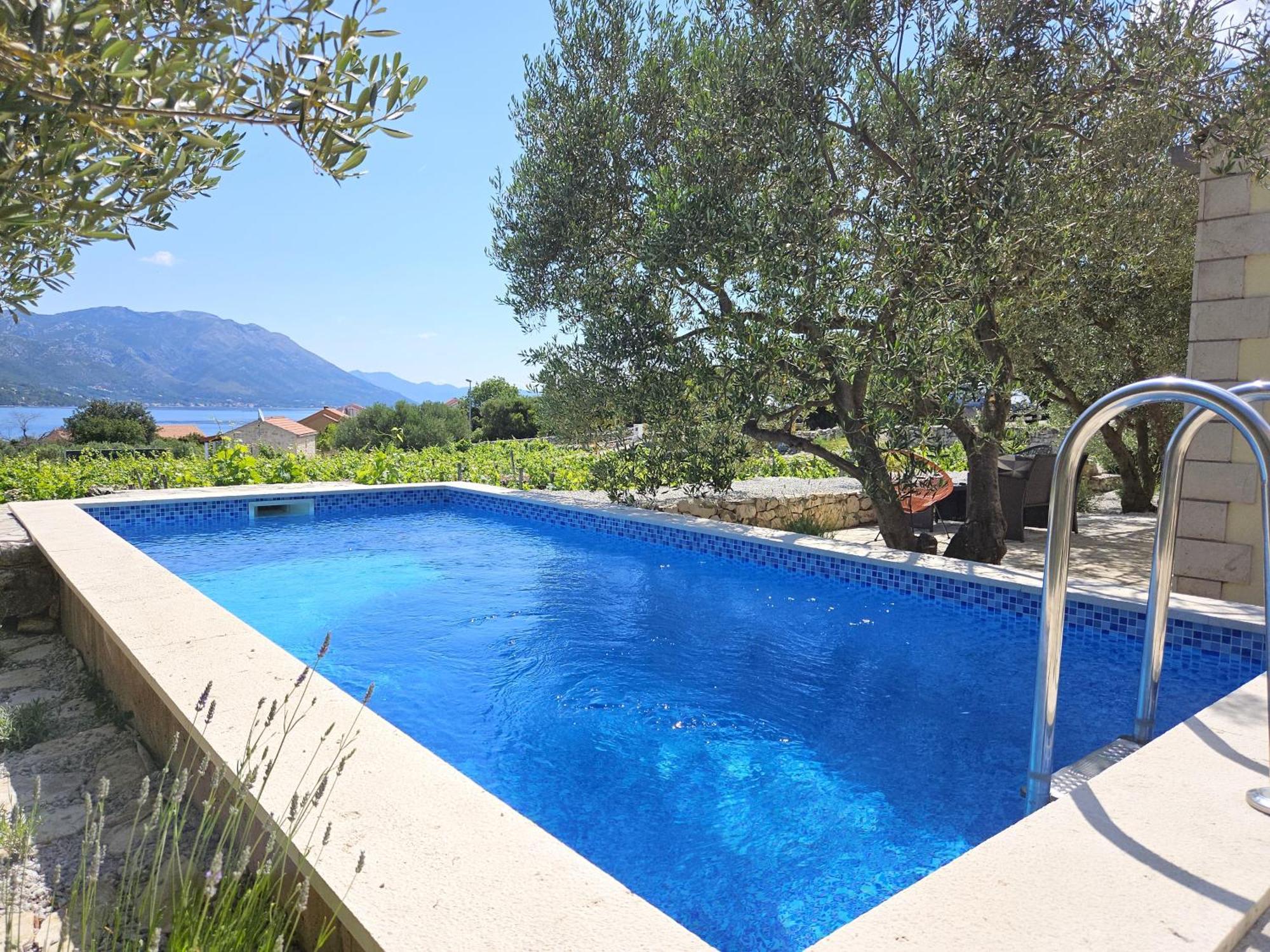 Račišće Vineyard House & Olive Grove Houseヴィラ エクステリア 写真