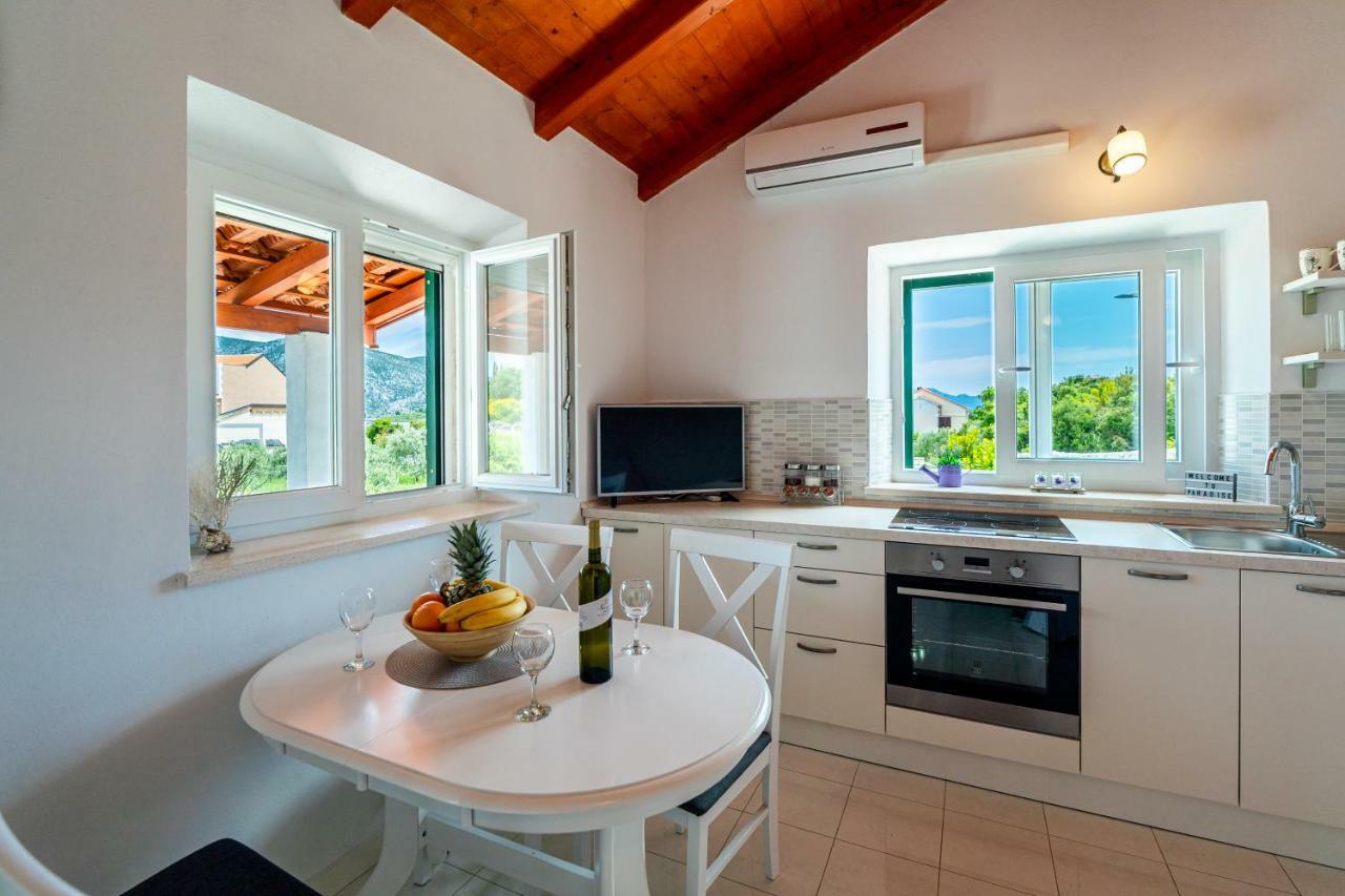 Račišće Vineyard House & Olive Grove Houseヴィラ エクステリア 写真