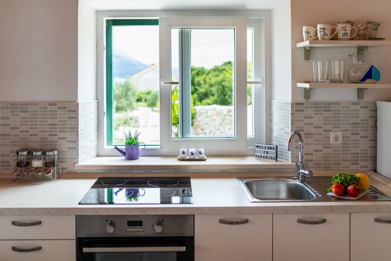 Račišće Vineyard House & Olive Grove Houseヴィラ エクステリア 写真